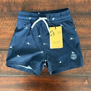 Miles the Label Shark Fin Swim Trunks - NEW!